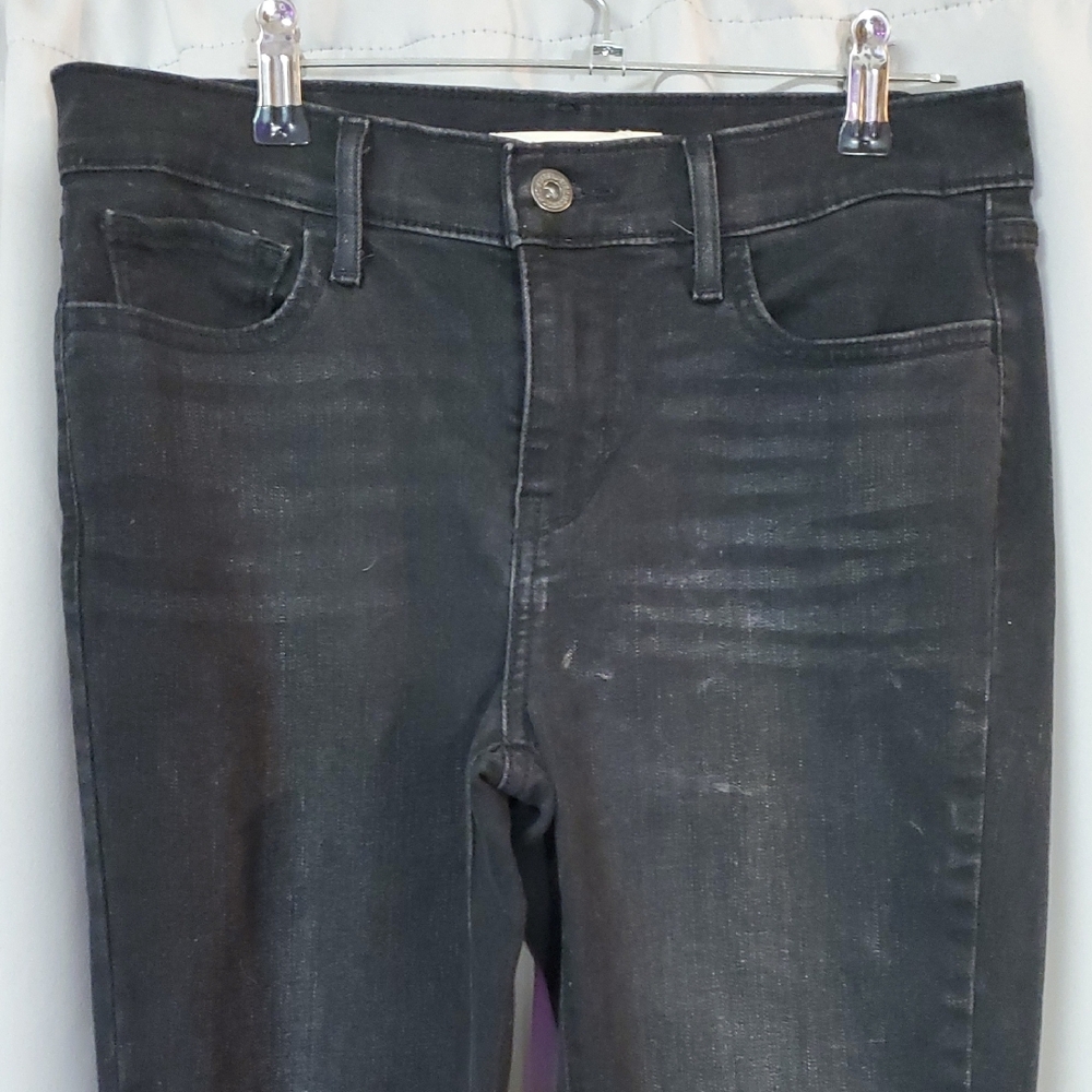Signature by Levi Strauss Black Skinny Jeans 710 SuperSkinny - Picture 2 of 16